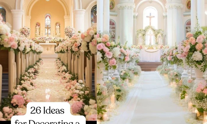 Inspiring Church Wedding Decoration Ideas to Make Your Ceremony Truly Divine