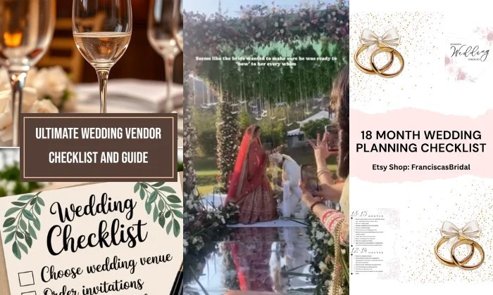 The Ultimate Wedding Vendor Checklist