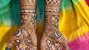 Bombay designer mehandi art