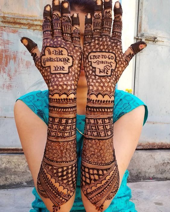 Mehendi creation by Riyanshi