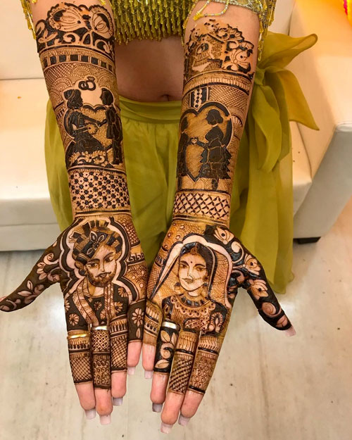Alfiya Mehendi Art 